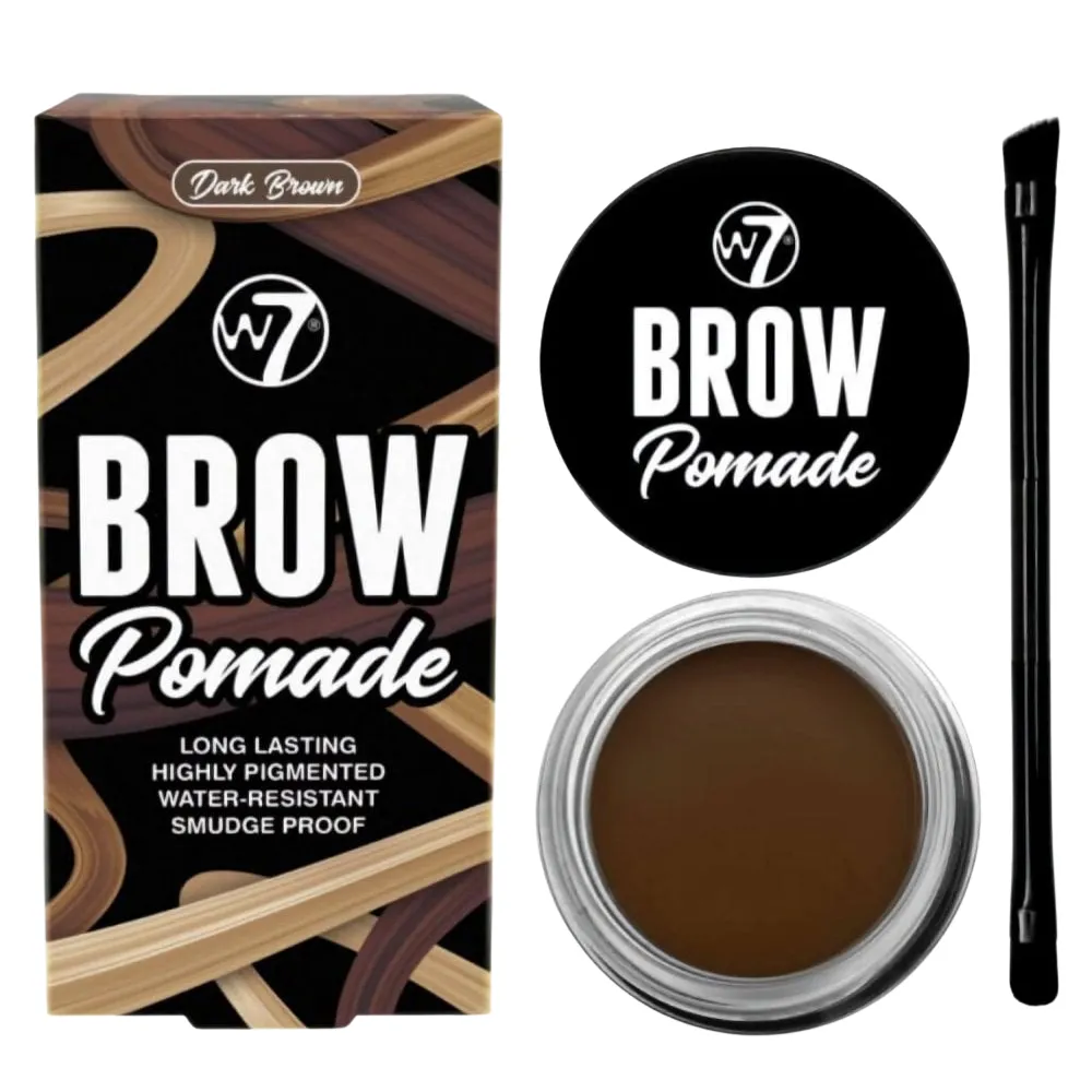 W7 Brow Pomade a?? Long-Lasting, Smudge-Proof (Choose Your Shade)
