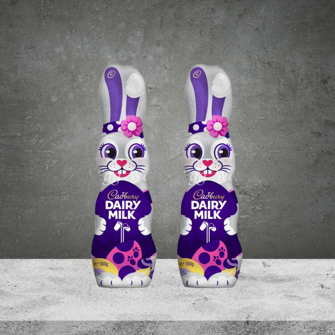 2 Cadbury Chocolate Easter Bunny 180g