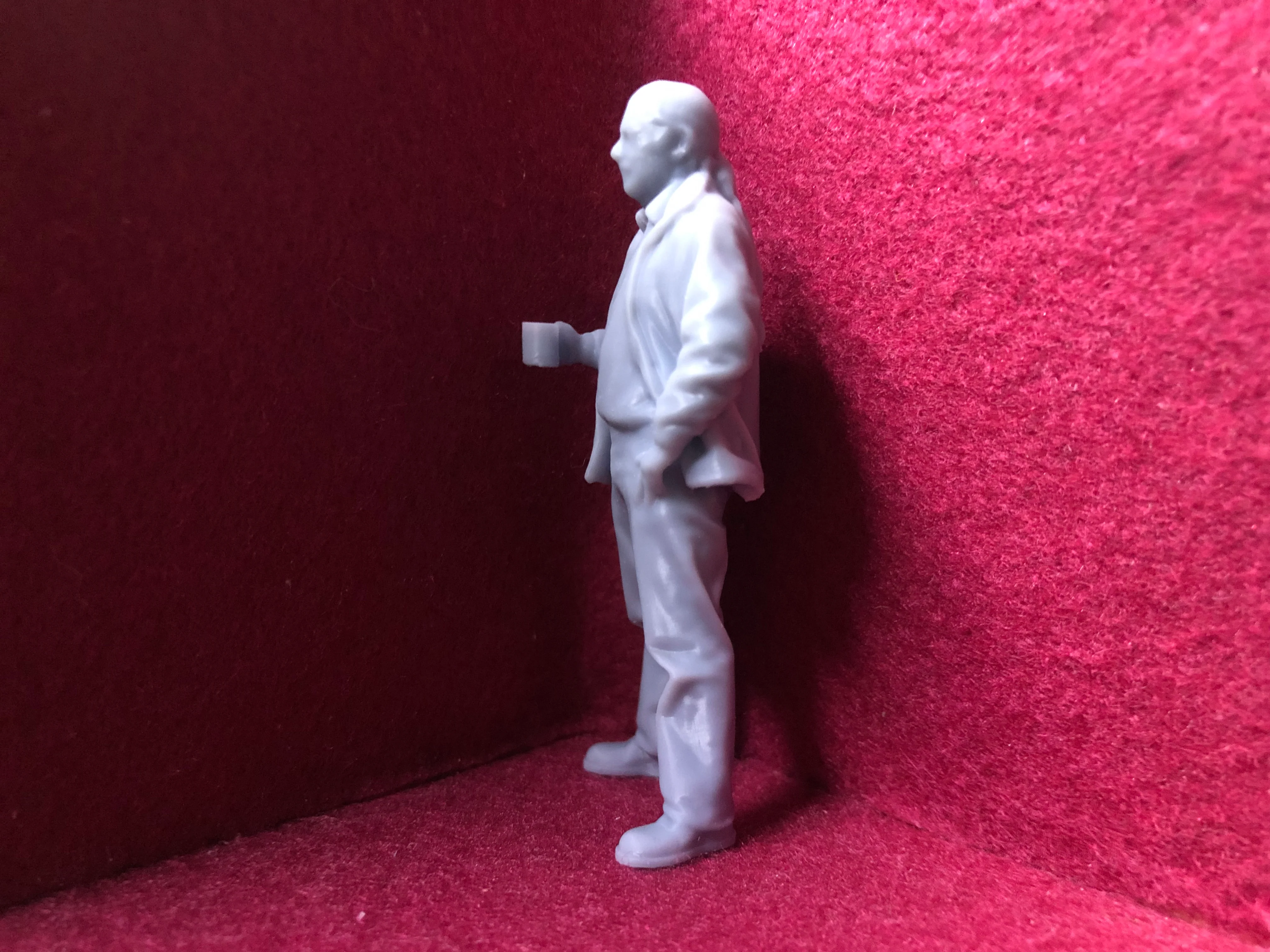 G-Scale driver figure - 3D scan of a real person - D140 (also GN15)