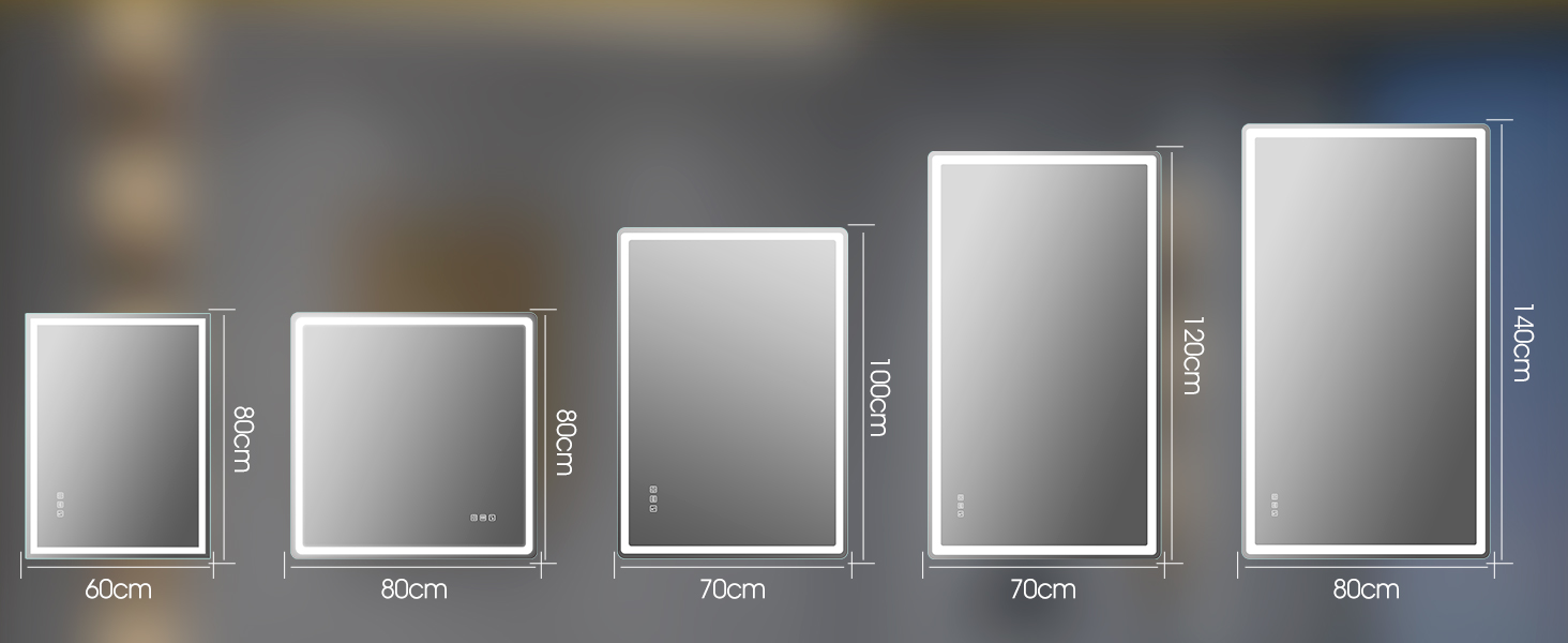 S'bagno espejo baño con luz; espejo baño led; espejos de baño con led; espejo de baño con luz
