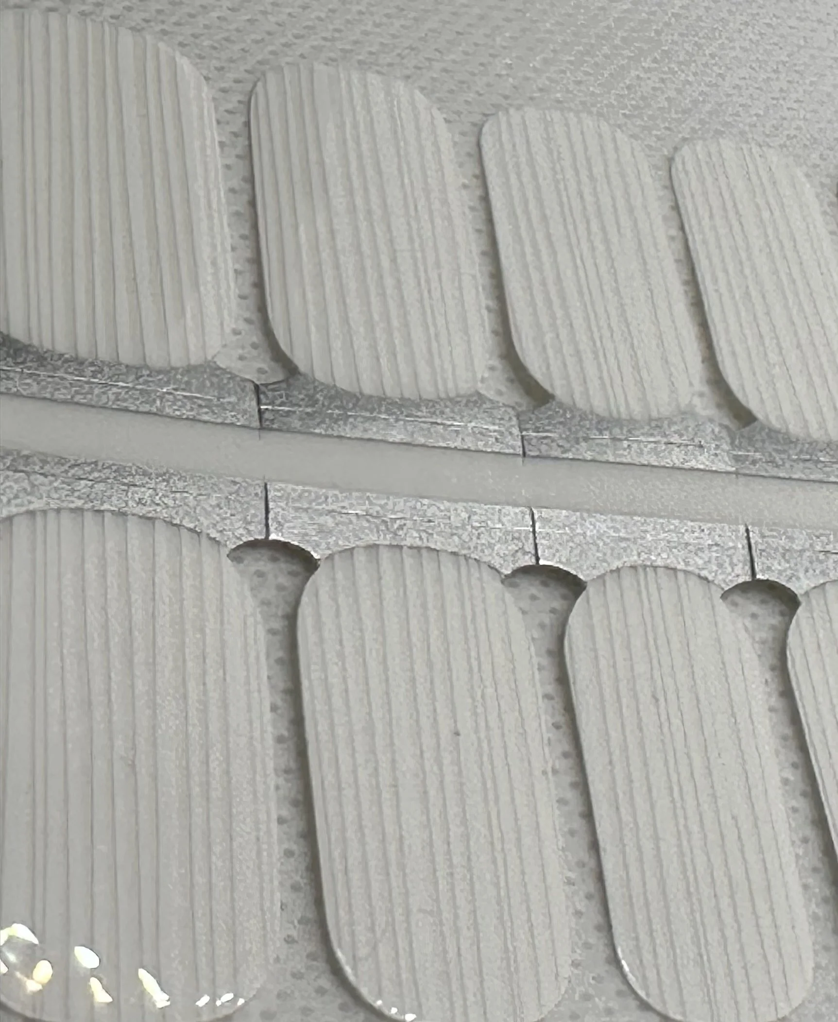 White Wedding Stripes (Transparent)