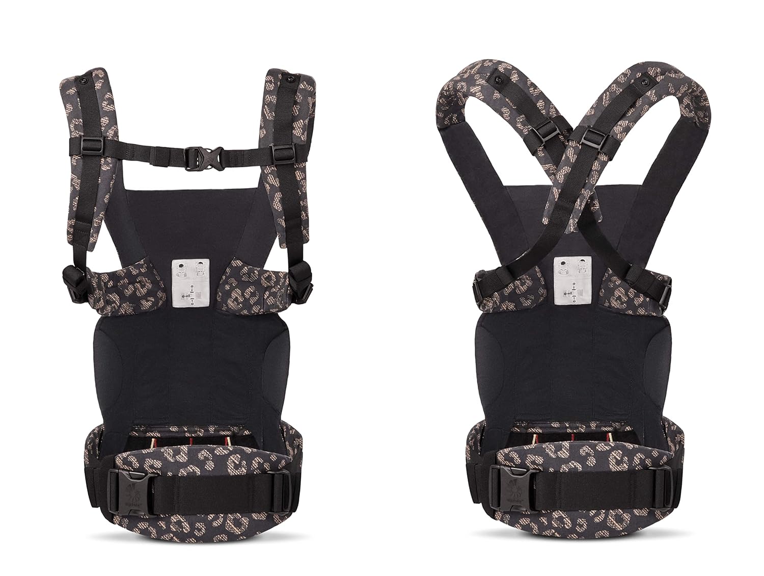 Ergobaby Omni Breeze Babytrage für Neugeborene ab Geburt bis 20kg, 4 Positionen SoftFlex Mesh Ergonomische Babybauchtrage Rückentrage Baby-Tragetasche, Natural Beige