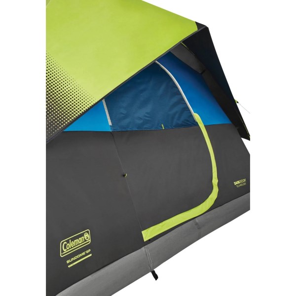 Coleman 6-Person Dark Room Sundome Tent – Green