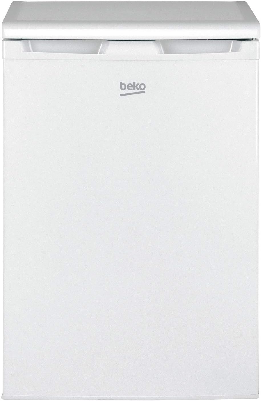 Beko TSE1284N Tischkühlschrank mit 4-Sterne-Gefrierfach, MinFrost, wechselbarer Türanschlag, 114 l Gesamtrauminhalt, 101 l Kühlen, 13 l Gefrieren, Weiß
