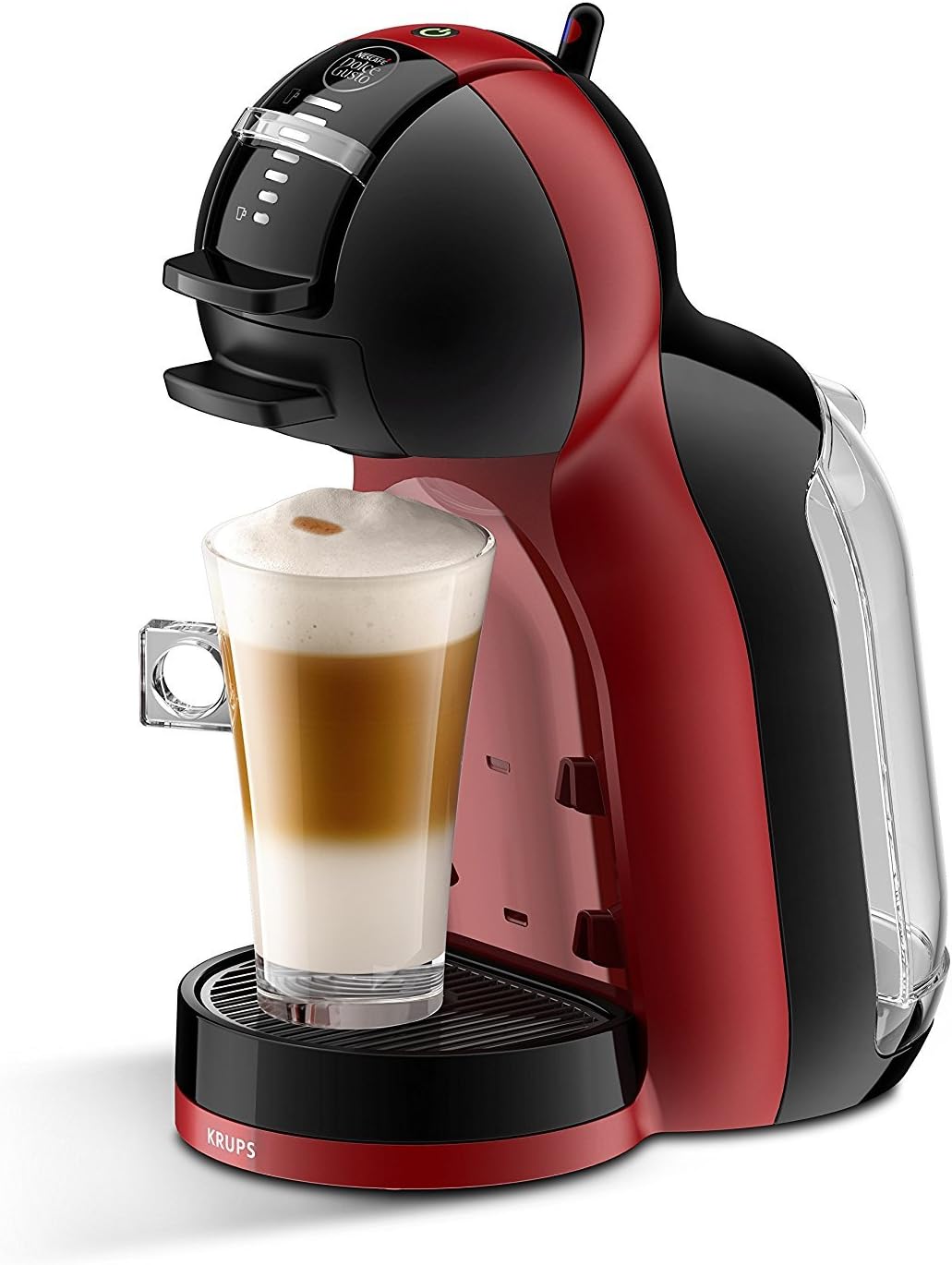 NESCAF DOLCE GUSTO MINI ME by KRUPS arctic-grey/ schwarz automatische Kaffeekapselmaschine