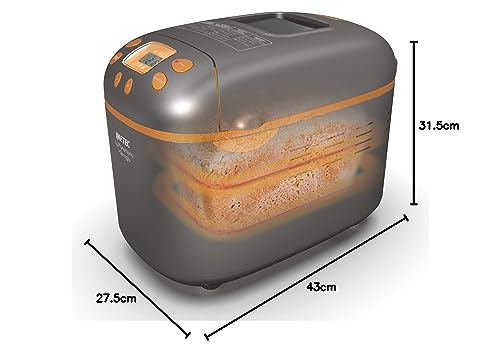 Imetec La Panetteria  zeroglu, Macchina per pane, Ciabatte, Panini, Dolci con farine naturali e senza glutine, 20 programmi, 2 pale impastatrici, Temperatura di lievitazione controllata : Amazon.it: Casa e cucina
