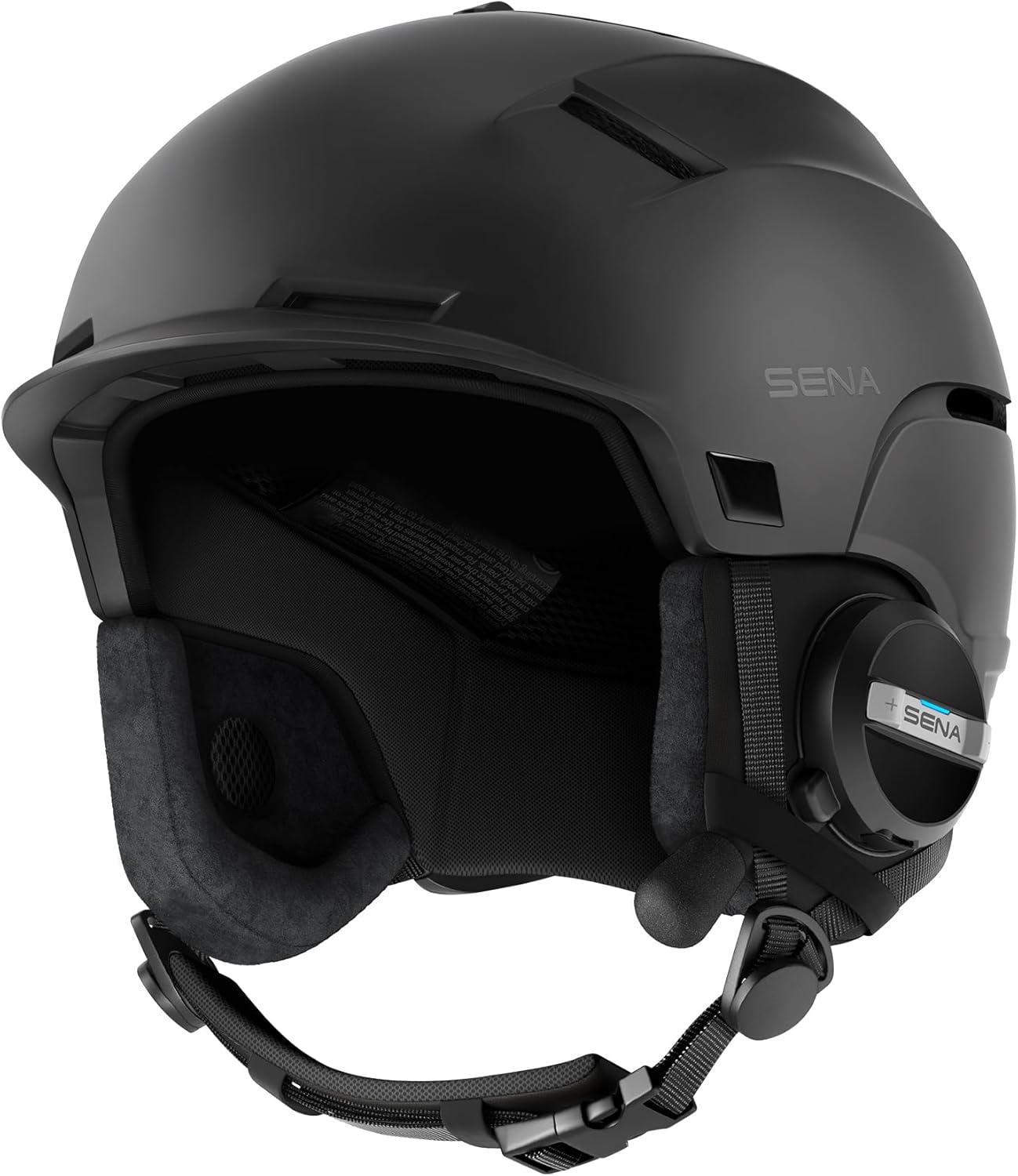 Sena Latitude S2 Snow Sports Smart Helm mit Bluetooth-Konnektivität und Mesh-Intercom-Kommunikation zum Skifahren, Snowboarden (Größe L)