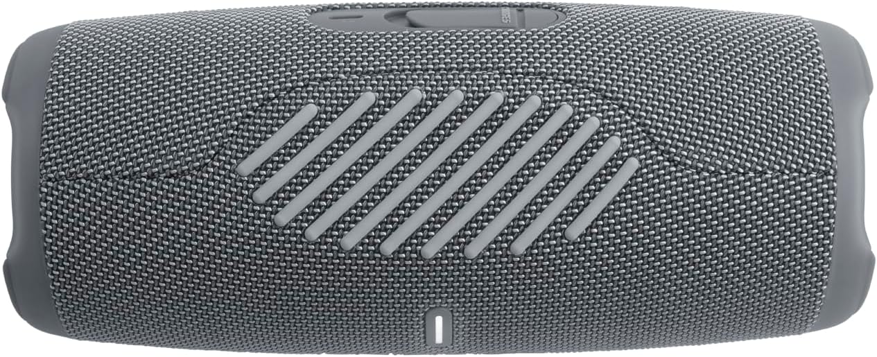 JBL Charge 5 Bluetooth-Lautsprecher in Schwarz �C Wasserfeste, portable Boombox mit integrierter Powerbank �C Eine Akku-Ladung f��r bis zu 20 Stunden kabellosen Musikgenuss