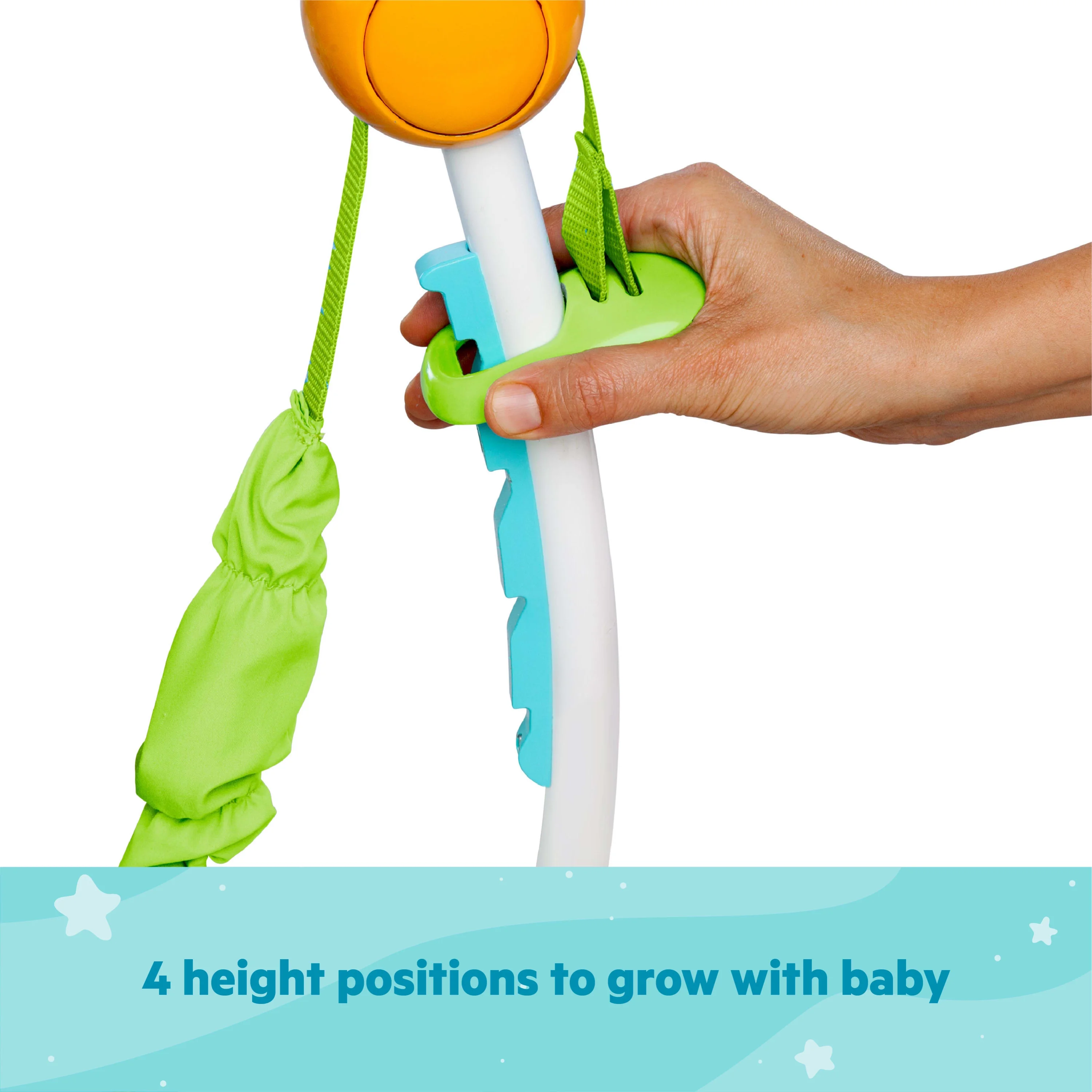Disney Baby Finding Nemo Verstelbaar Baby-Activiteitencentrum met Wipfunctie van Bright Starts