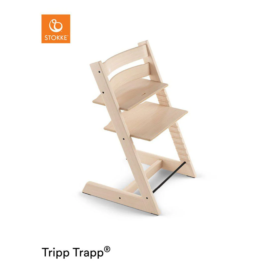 2025 Stokke Tripp Trapp kinderstoel ?C Meegroeiende stoel in naturel, ergonomisch & in hoogte verstelbaar