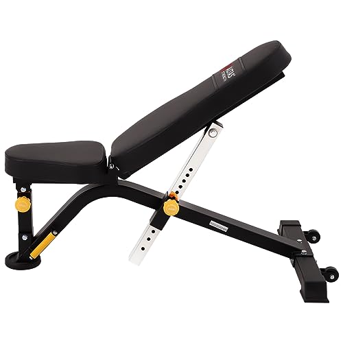 ALTAS STRENGTH Regolabile Utility Bench Your Home Gym Smith Macchina Accessorio Piatto Incline Militare Press Declino Addominale Luce Commerciale Attrezzature 4006 : Amazon.it: Sport e tempo libero