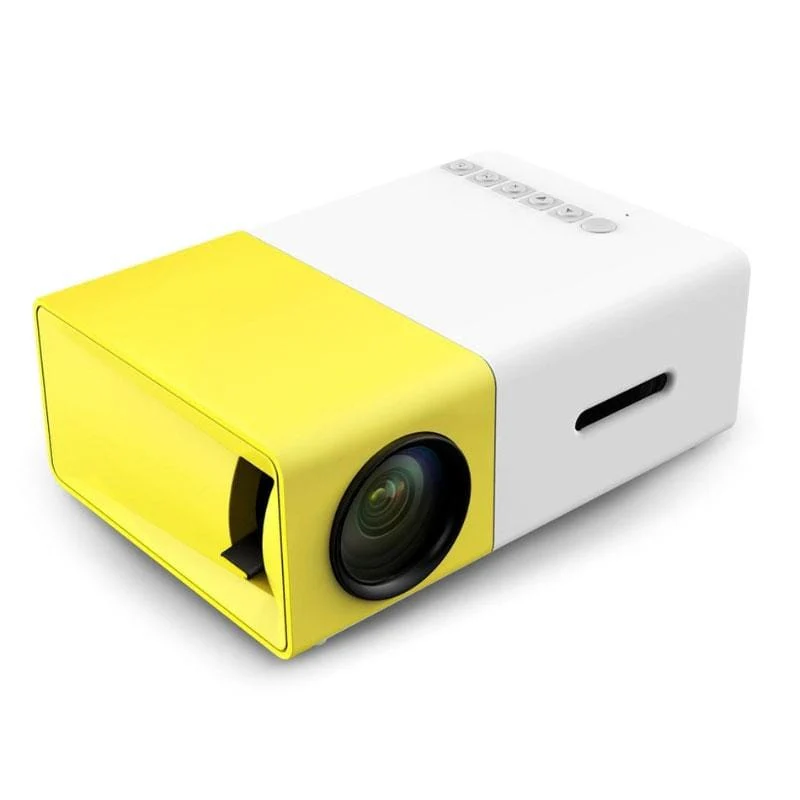 Mini LED Projector Home Media Player with HDMI, USB, and Audio Support