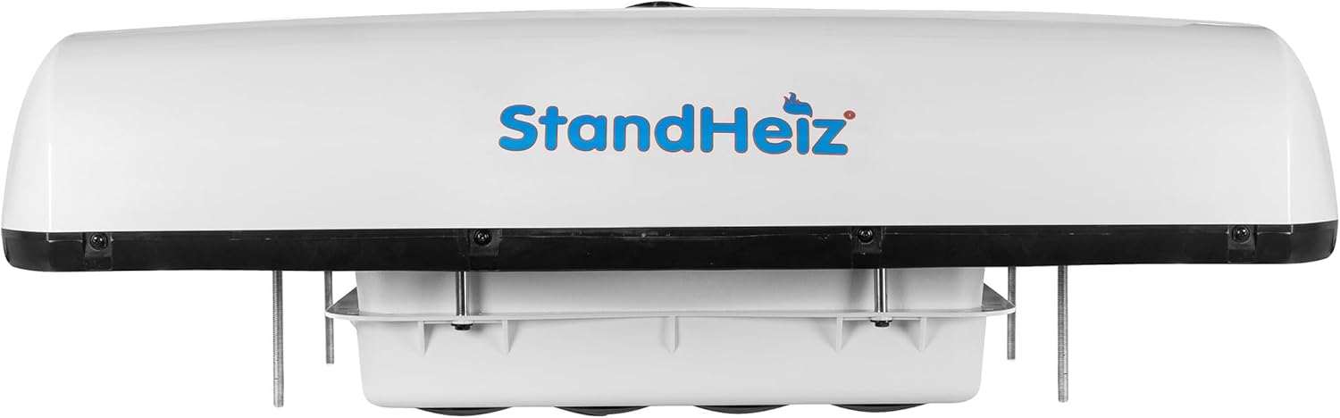 Dach-Klimaanlage Standklimaanlage 12V StandHeiz für Wohnmobil Camper Van | Elektrische 12V Parkplatz Klimaanlage zur Dachmontage | Leise Fahrzeug Klimaanlage mit Fernbedienung