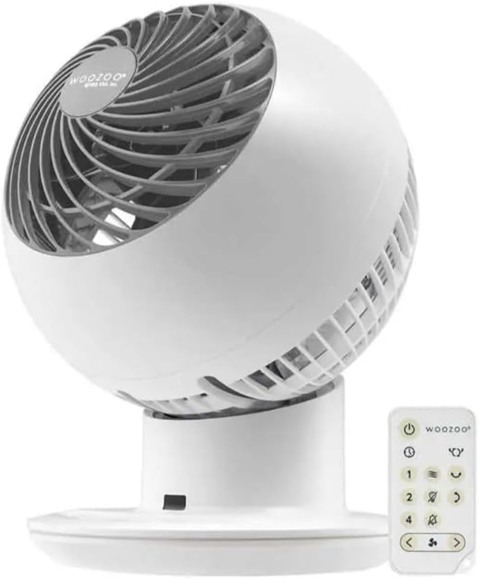 IRIS Woozoo Globe Ventilateur oscillant multidirectionnel à 5 vitesses [modèle 2024]