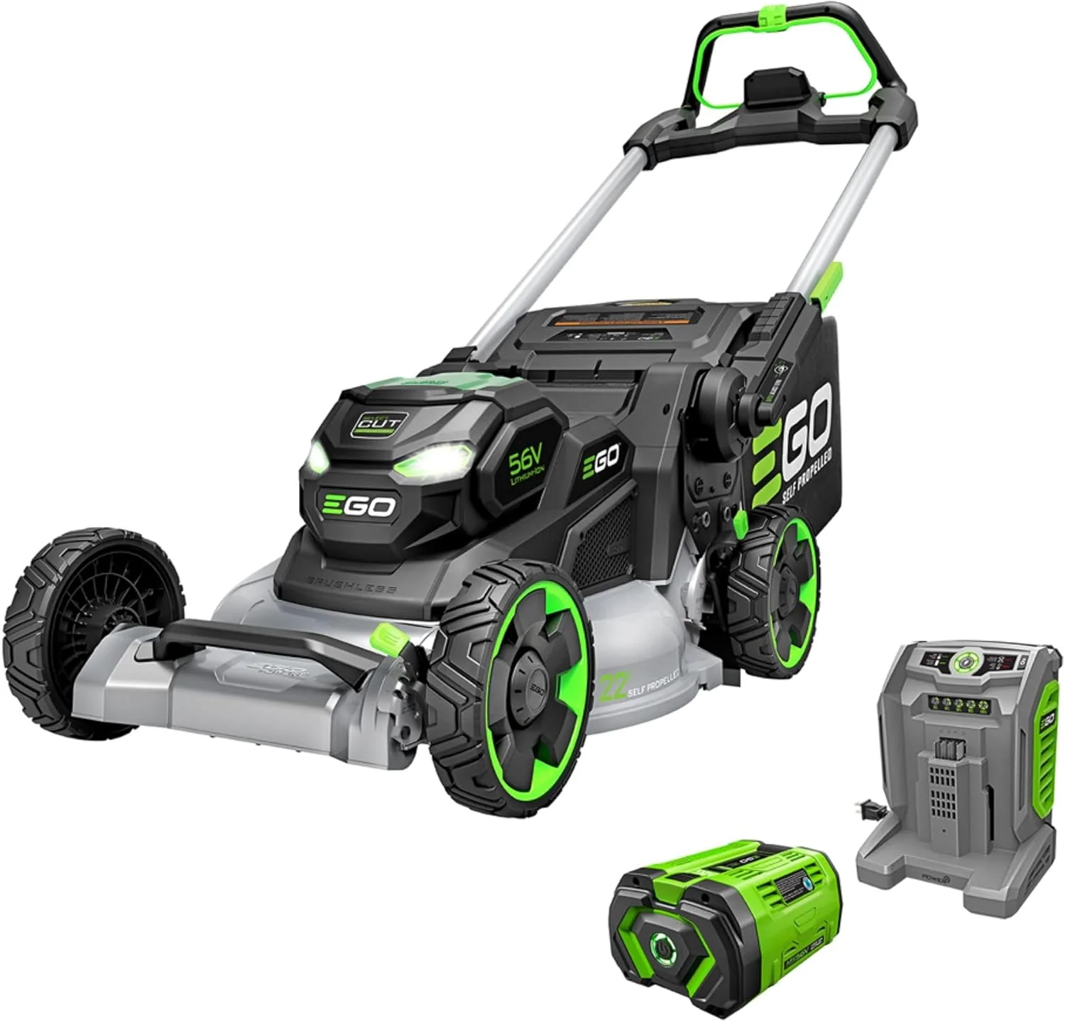 EGO POWER+ Electric Lawn Mower, Self-Propelled Cordless with Select Cut and Touch Drive