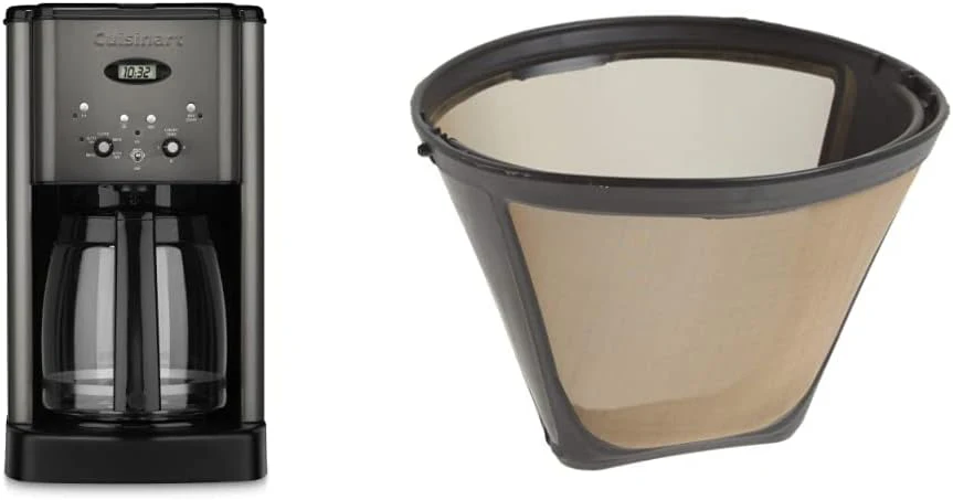 Cuisinart DCC-1200P1 Brew Central 12-Cup Programmable Coffeemaker Coffee Maker. Carafe. Brushed Chrome