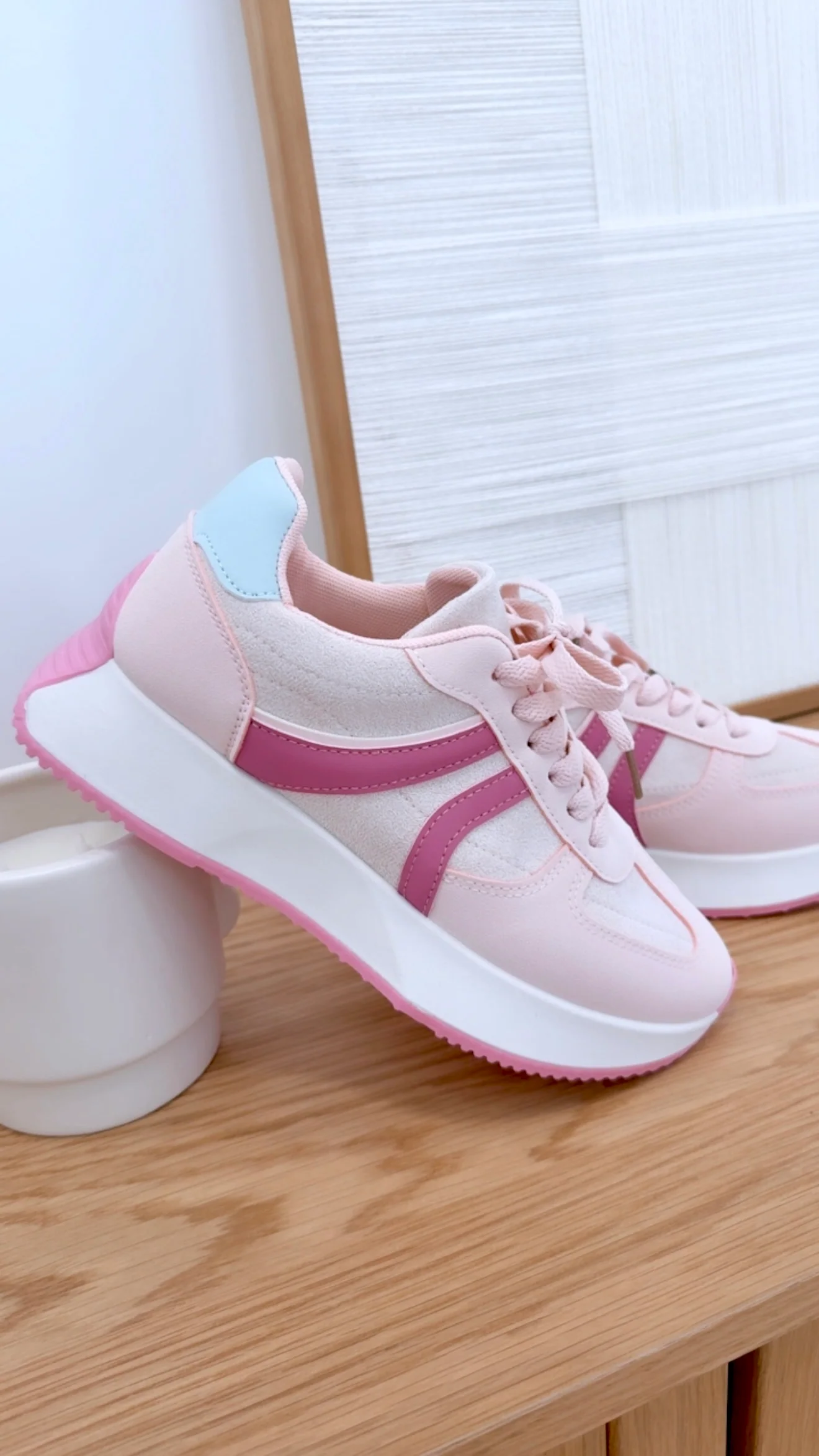 ZAPATILLAS DOBLY ROSA