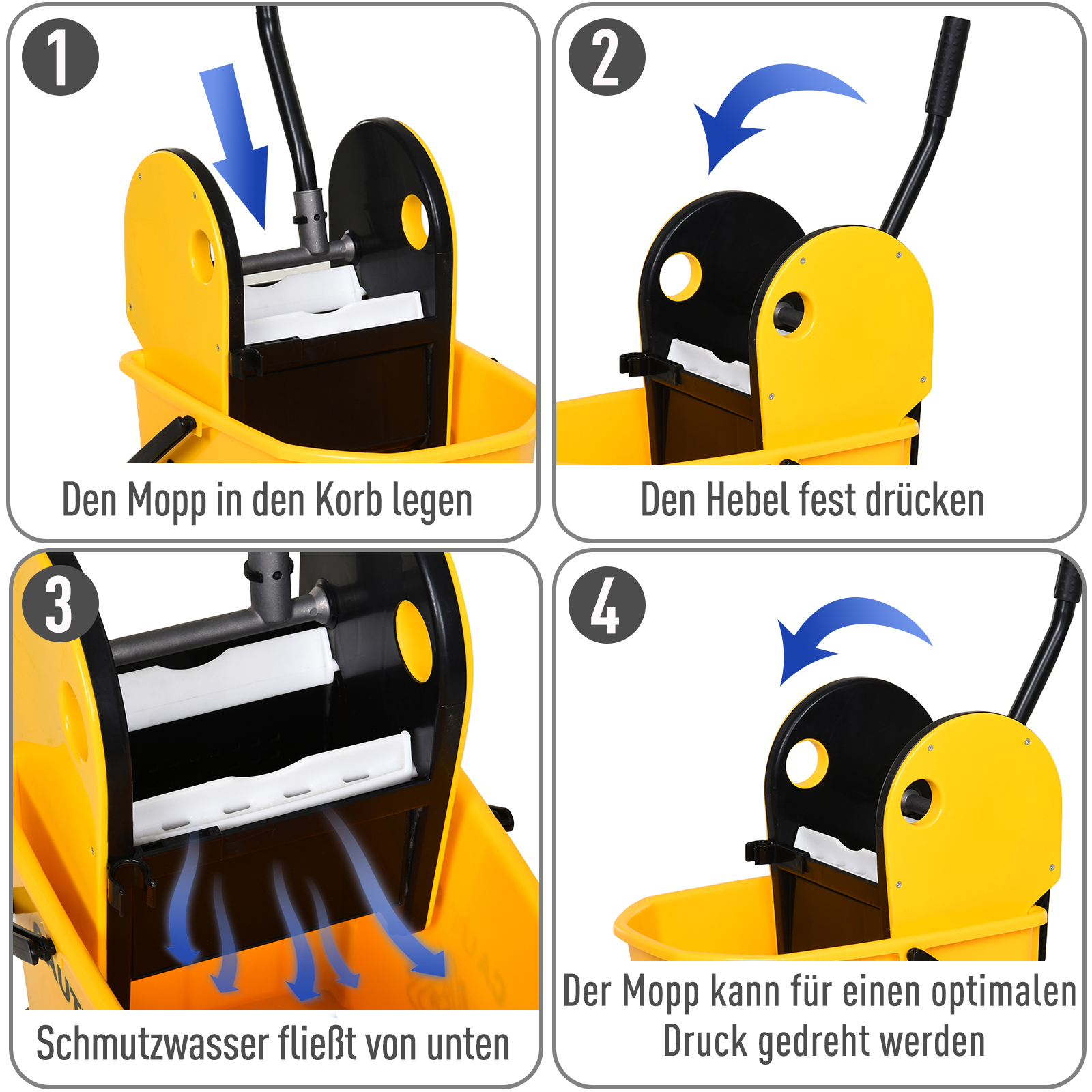 keukenwagen met wielen serveerwagen rvs zwart