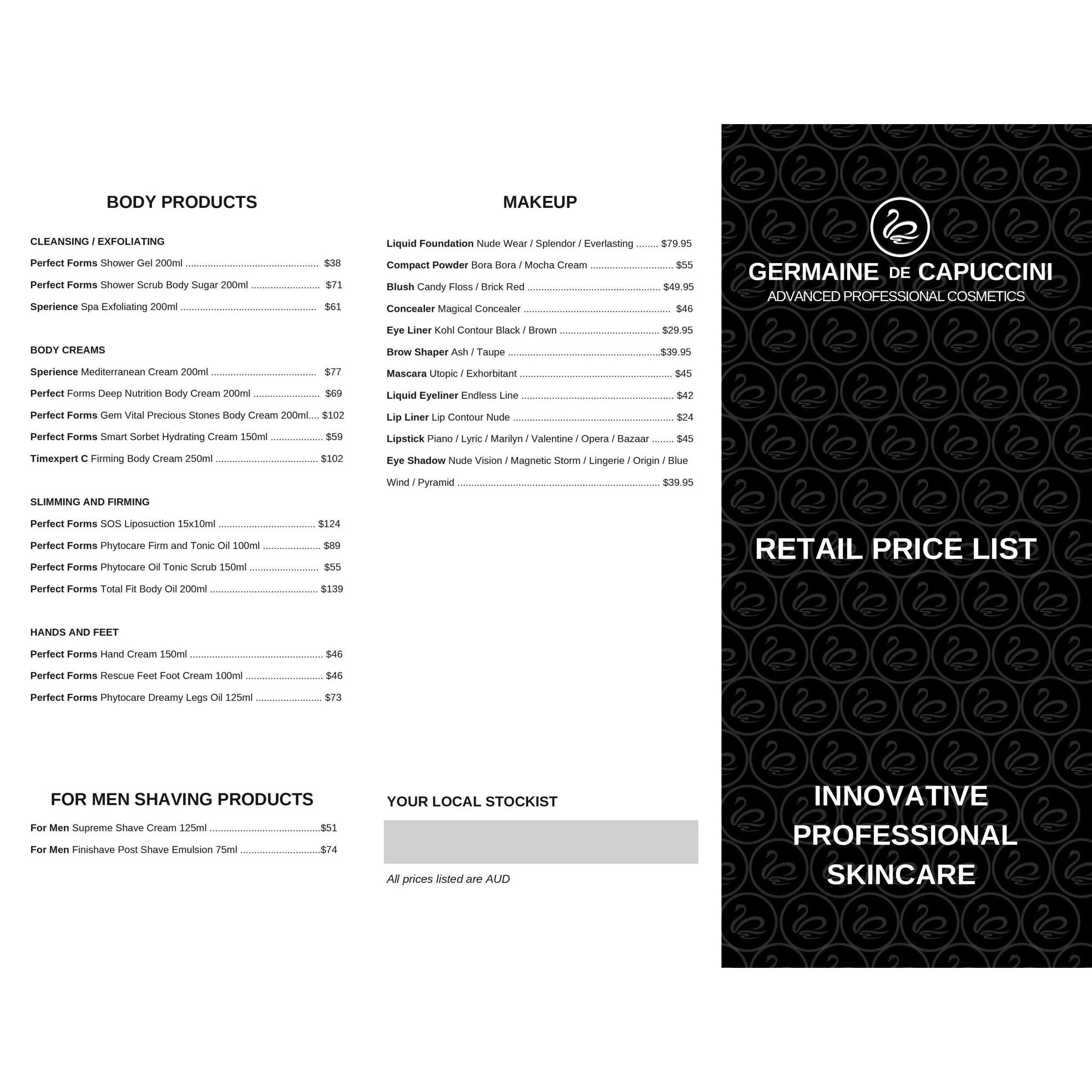 Retail Pricelists (20)