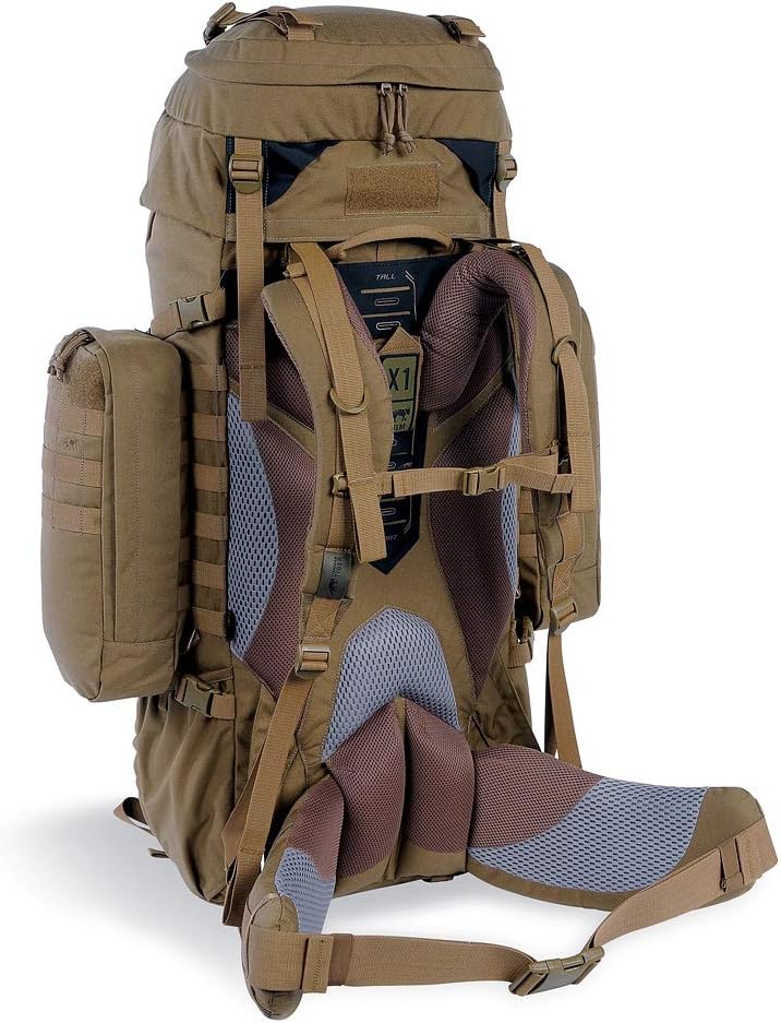 Tasmanian Tiger TT Range Pack MK II 90+10 Trekking-Rucksack 100L Molle-Kompatibel mit abnehmbarem Daypack-Rucksack