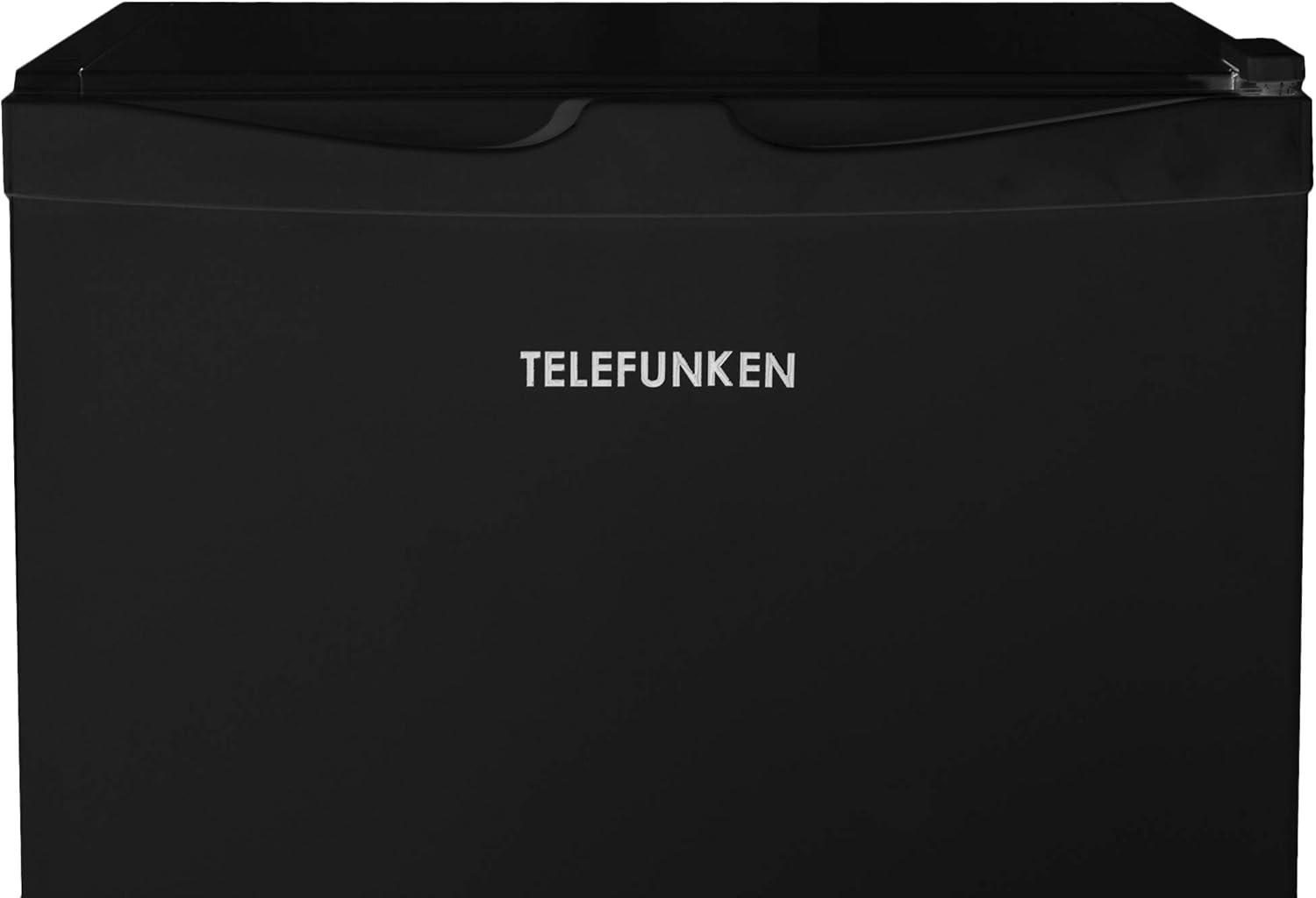 TELEFUNKEN Kühlschrank ohne Gefrierfach, Freistehend, 90 L Gesamt-Nutzinhalt, Kühlschrank klein mit Gemüsefach & 3 Ablagen, Temperaturregelung, LED Innenbeleuchtung, CF-31-121-B schwarz