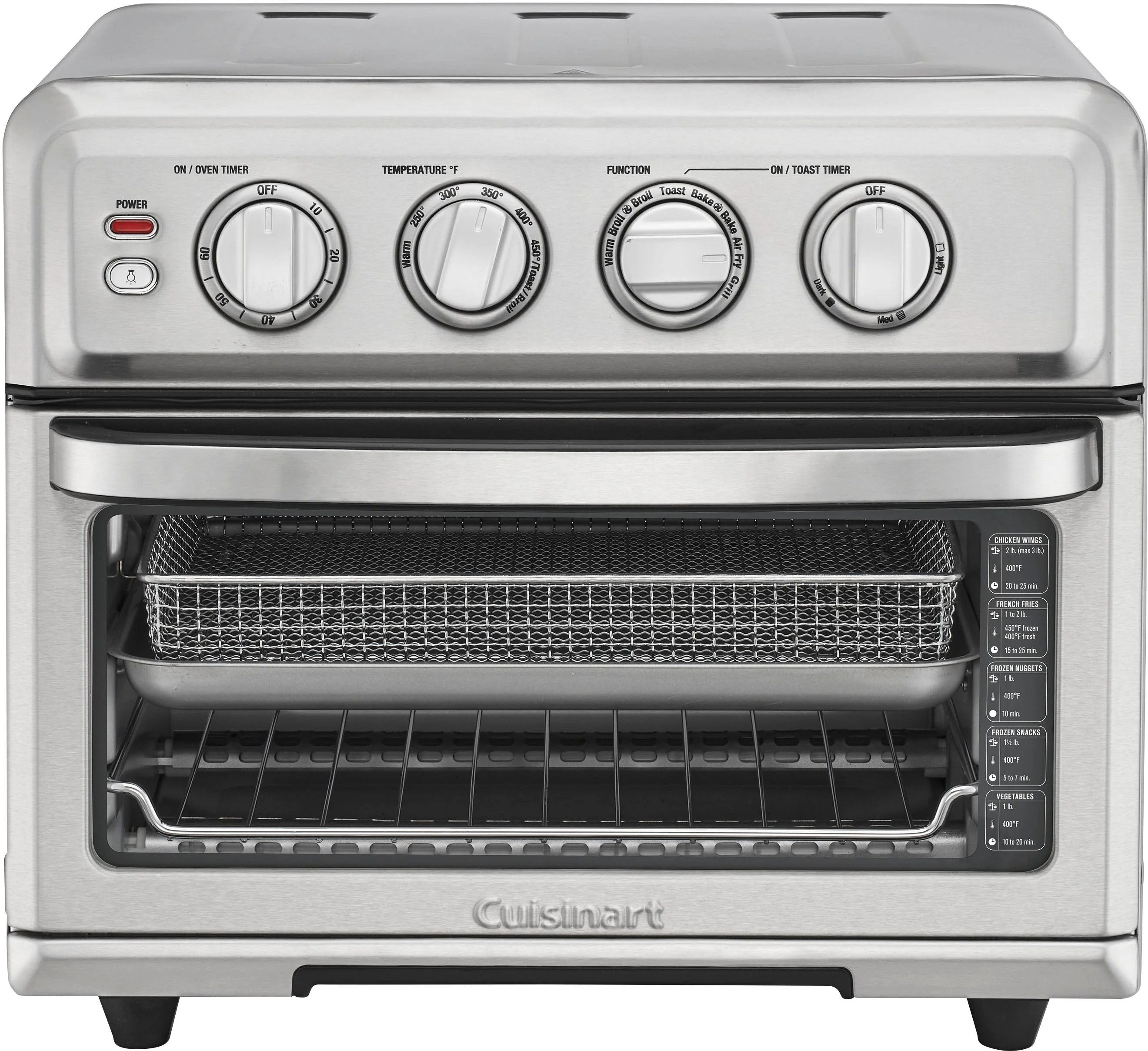 Cuisinart – Air Fryer Toaster Oven with Grill – Stainless Steel