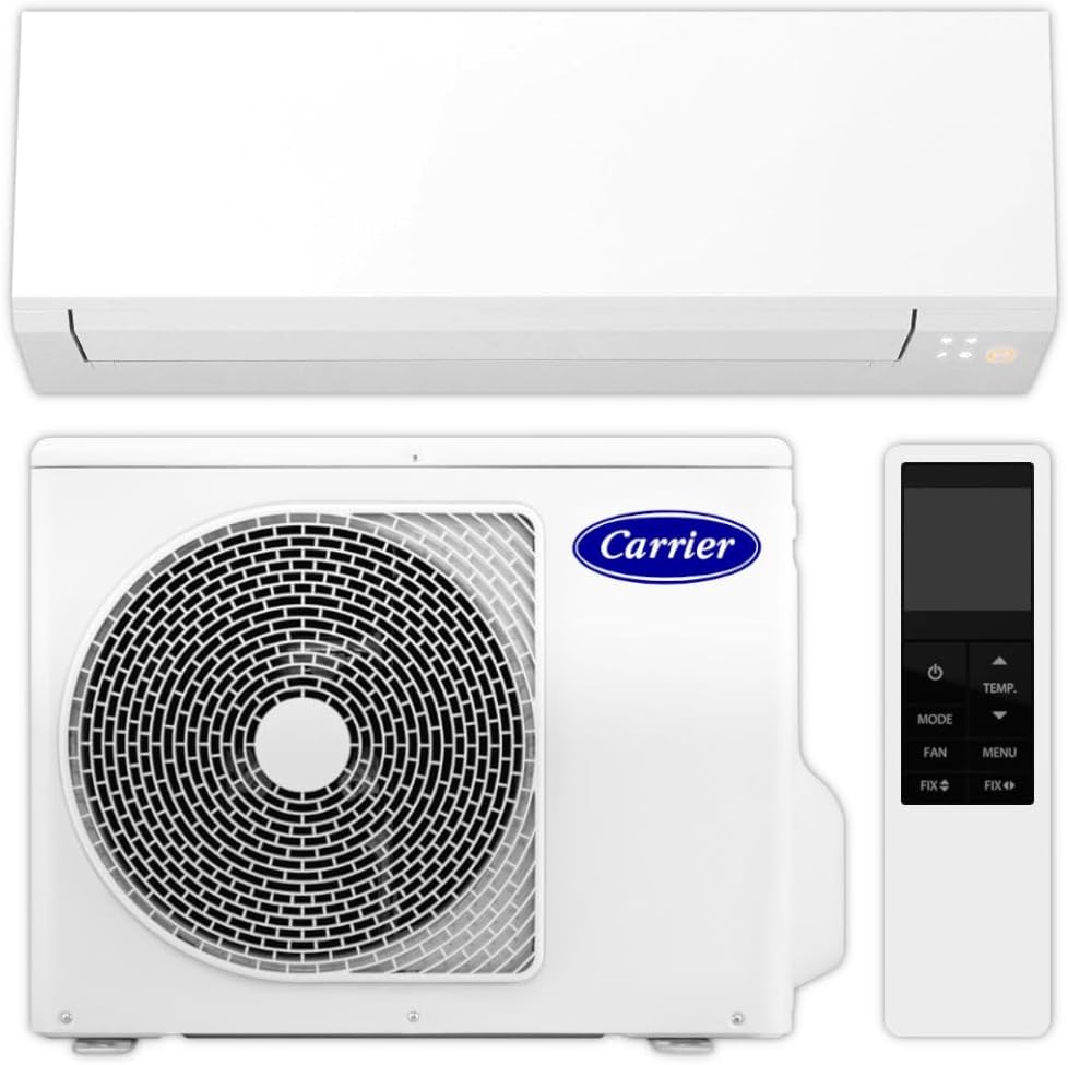 Carrier Split Klimaanlage Komplett-Set | High Line | 2,5 kW | Mattweiß