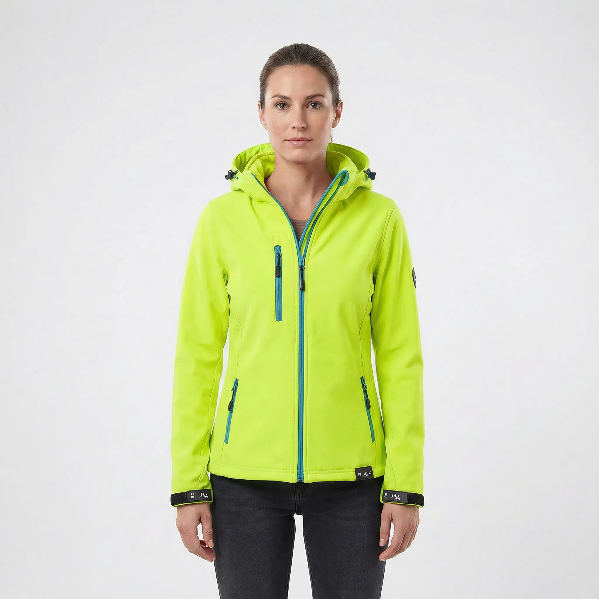 Damen Softshelljacke Mit Kapuze