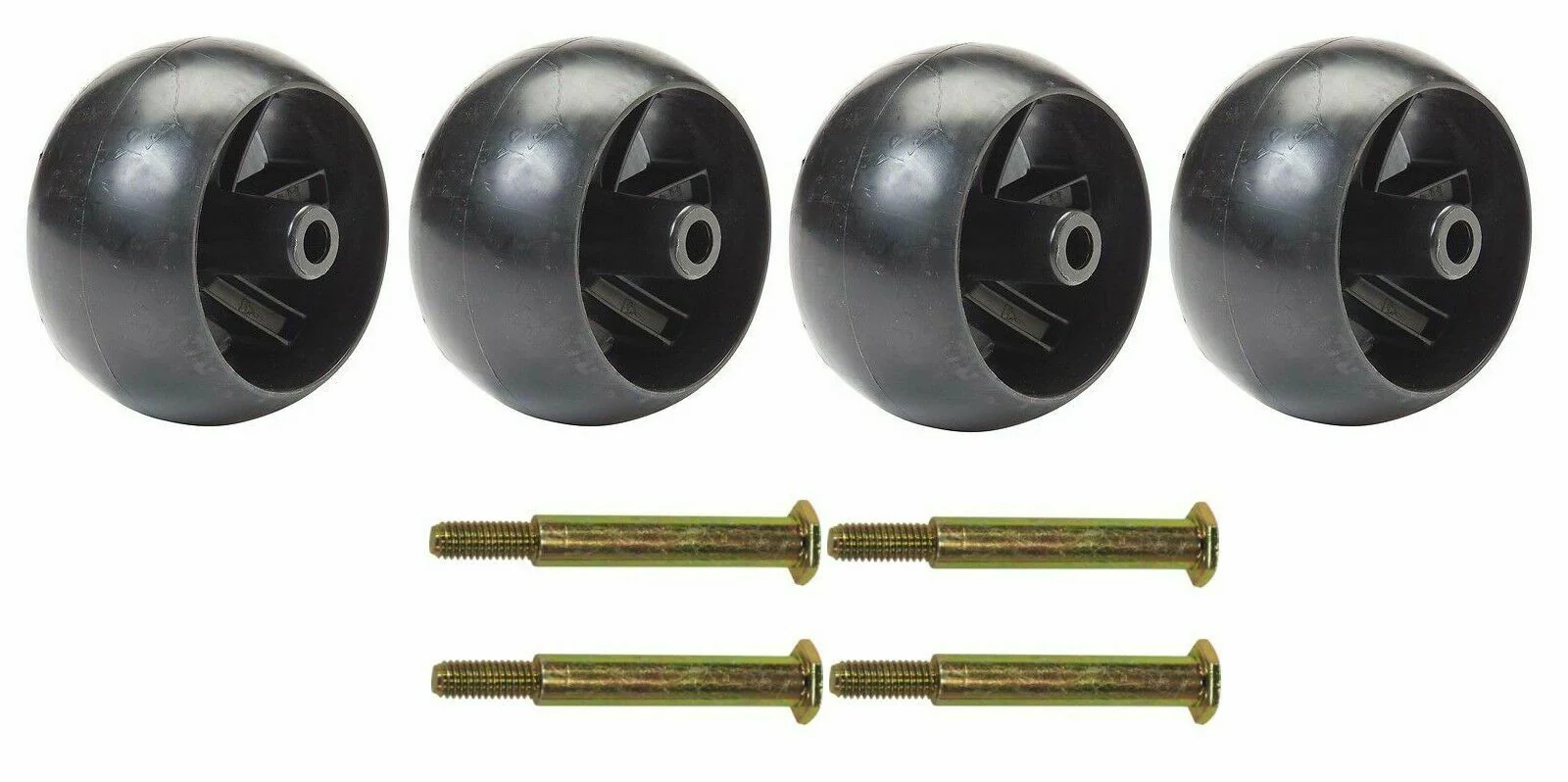 4PCS Deck Wheel For Craftsman GT5000 GT6000 Cub Cadet LT1042 Husqvarna GT2254