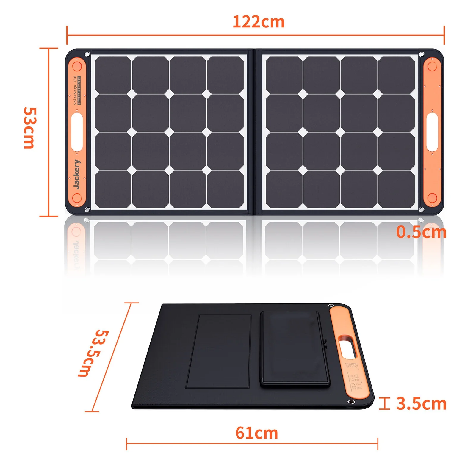 Jackery SolarSaga 100W paneel opvouwbaar zonnepaneel