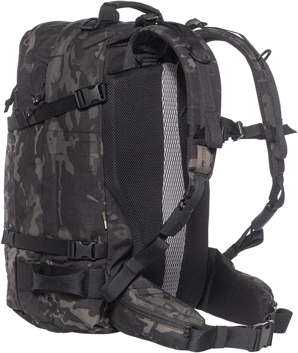 Tasmanian Tiger TT Rucksack Mission Pack MKII Molle-Kompatibler Outdoor Wander-Rucksack mit vielen Fächern 37 Liter Volumen