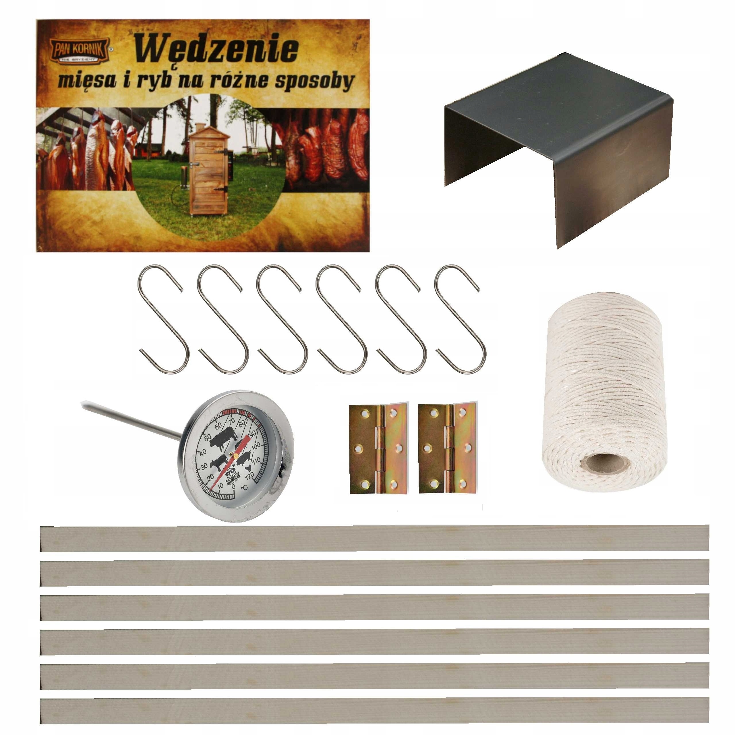 WĘDZARNIA DREWNIANA NAJWIĘKSZA PIEC 4XL OGRODOWA NAJNOWSZA IMPREGNACJA x2