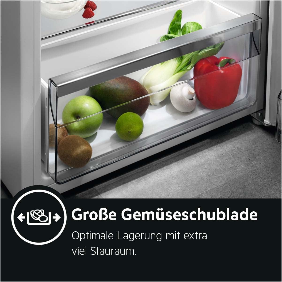 AEG RTS814DXAW Freistehender Tisch-Kühlschrank / 845 mm / 134 L / D