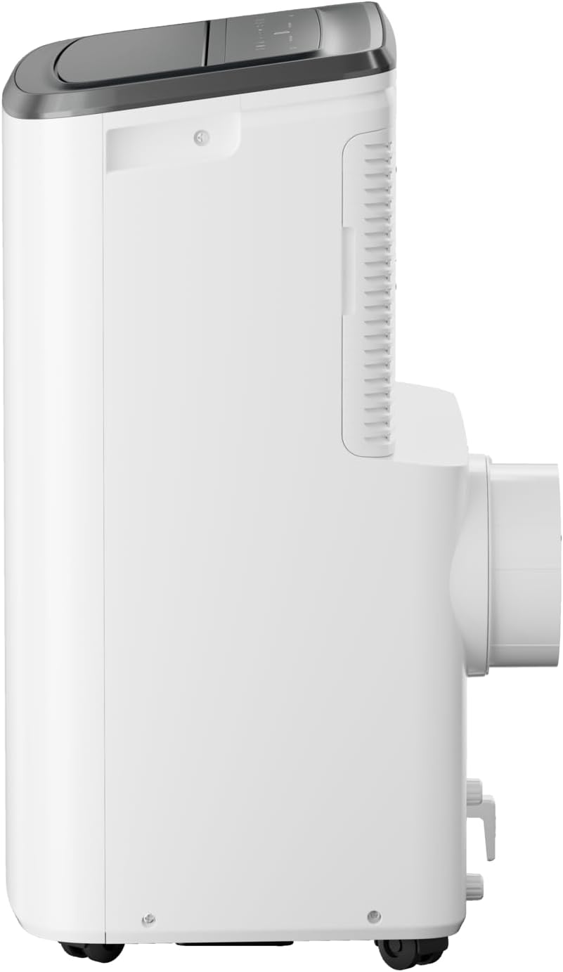 AEG Chillflex Pro AXP26U338CW mobile Klimaanlage / LED Display / Touch-Buttons / Fernbedienung / 30-40 m² / Kühlfunktion / Ventilator / Entfeuchtungsfunktion / Automatik / weiß/silber/schwarz