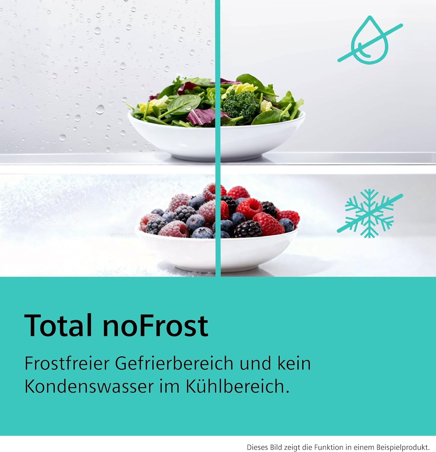 Siemens iQ300 Freistehende XXL Kühl-Gefrier-Kombination 203 x 70 cm, KG49NVXCG, 311 L Kühlen & 129 L Gefrieren, Total noFrost, Nahtlose Platzierung, hyperFresh 0ºC, antiFingerprint schwarzer Stahl