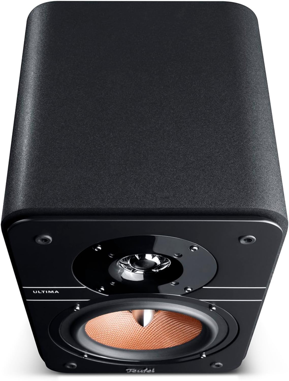 Teufel Ultima 20 - HiFi-Regallautsprecher, Kompakt & Leistungstark, Phase-Plug, Präziser Sound, 2-Wege-System, Bassreflex-Aufbau - Schwarz