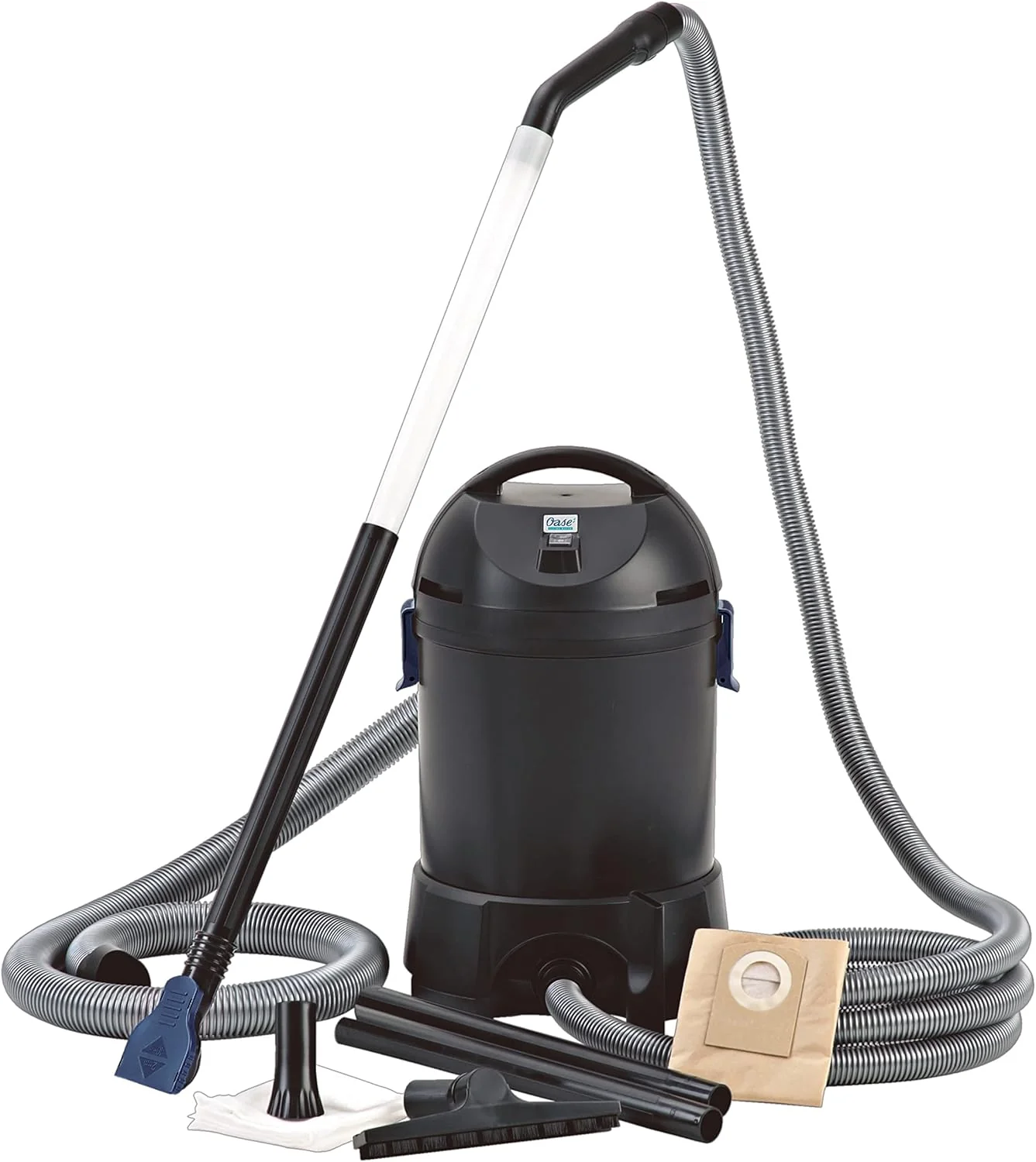 Oase 50529 PondoVac Classic, 1400 W, 3000 l/u - Vijverslibzuiger, reiniging en waterbehandeling incl. 4 zuigmonden voor vijvers van alle soorten en huishoudelijk gebruik