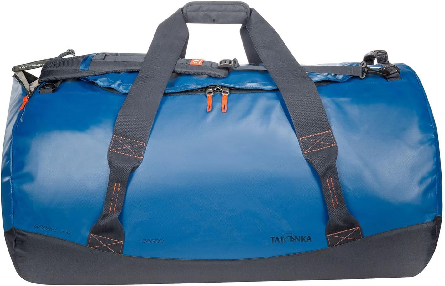 Tatonka Barrel XXL Reisetasche - 130 Liter - wasserfeste Tasche aus LKW-Plane mit Rucksackfunktion und großer Reißverschluss-Öffnung - Rucksacktasche - robust und pflegeleicht