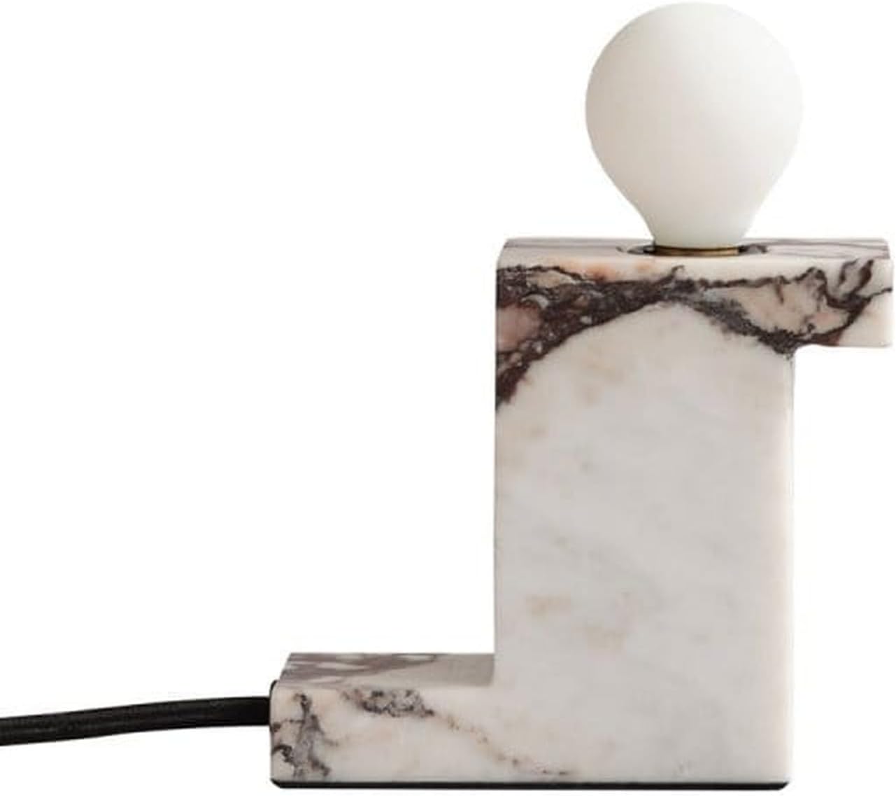 101 Copenhagen [W0724] [W0724] [BR] Brick Lamp, Tall - Calacatta - Calacatta, L12,5 x W5 x H10,5