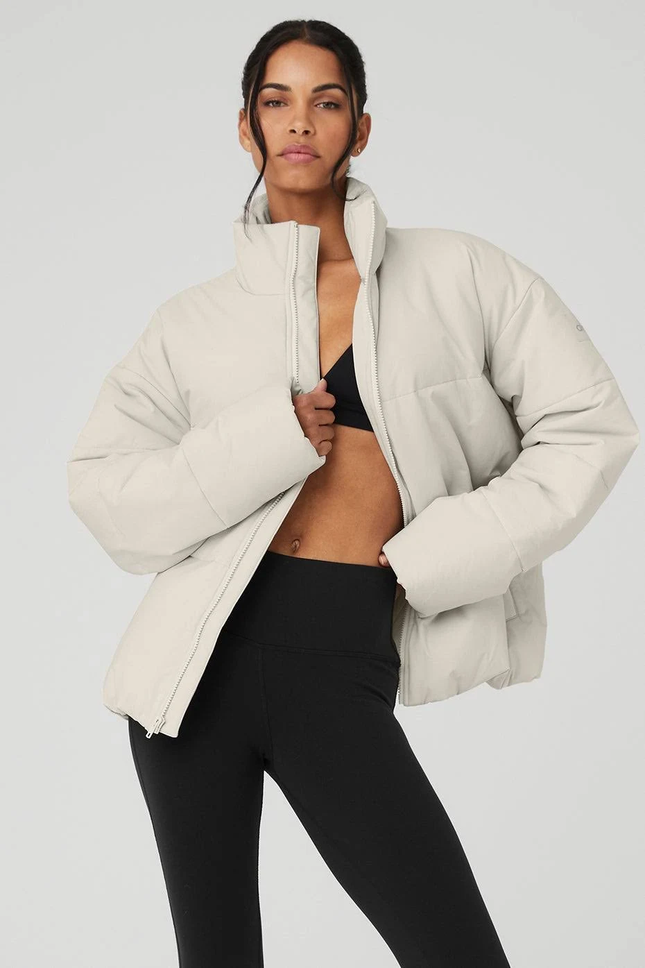 Alo Stretch Woven Street Puffer