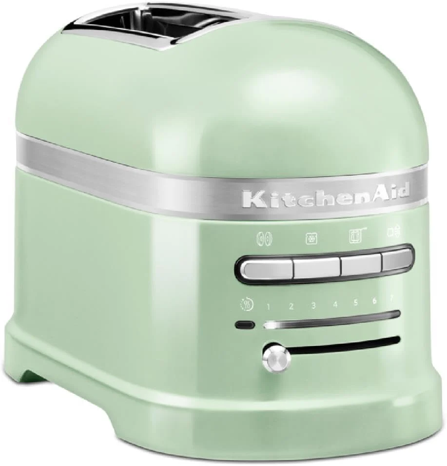 KitchenAid Toaster f��r 2 Scheiben mit Sandwich-Zange | Artisan | Retro Toast Machine | Verschiedene Funktionen und Br?unungsstufen | Gr��n
