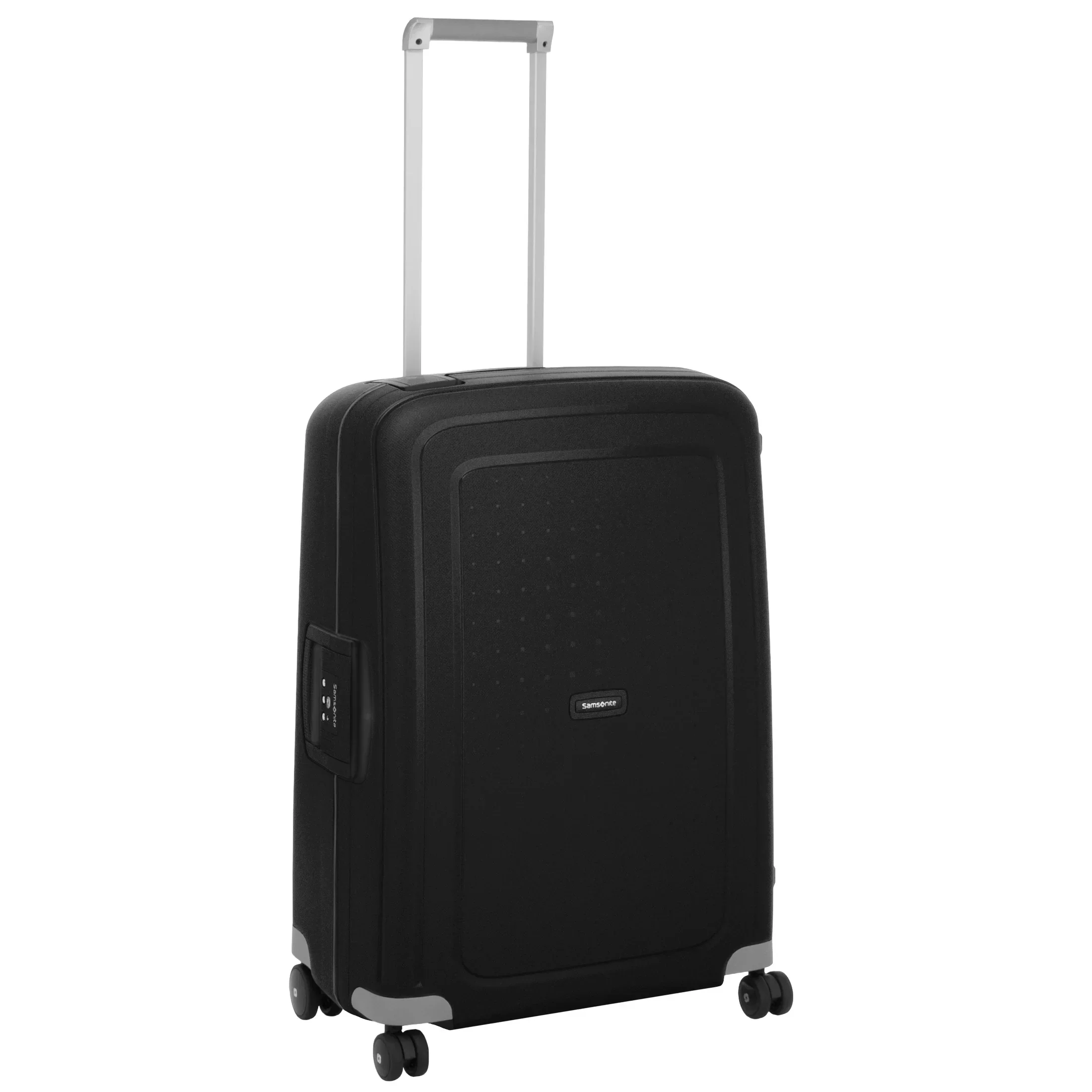 Samsonite S Cure Spinner 4-wiel harde koffertrolley 69 cm - zwart