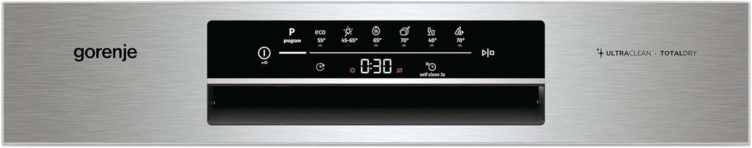 Gorenje GV663A66 Geschirrspüler/Einbaugerät FRONT NICHT ENTHALTEN/Made in EU/60 breite/16 Maßgedecke/8 Programme/TotalDry/Nachtprogramm/Status LED Licht/EEK: A-10%/Einbaumaße (HxBxT): 82 x 60 x 55,5cm