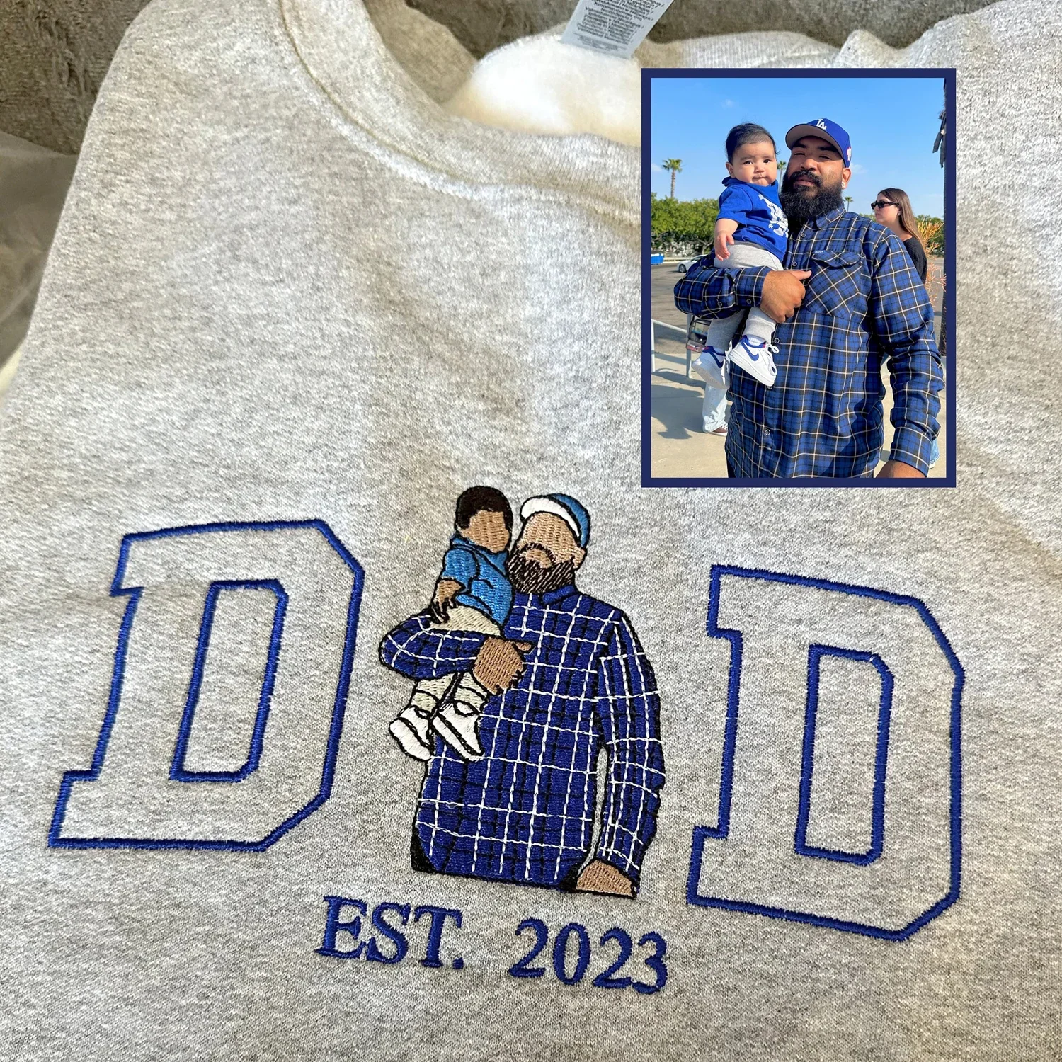 Vaderdagcadeau | DadThread | Een op maat gemaakte hoodie voor trotse vaders