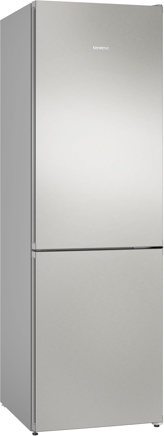 SIEMENS KG39EAICA iQ500 Kühl-Gefrier-Kombination, 201 x 60 cm, 249 L Kühlen + 94 L Gefrieren, LowFrost seltener abtauen, LED-Beleuchtung gleichmige Ausleuchtung, BigBox Platz für groes Gefriergut