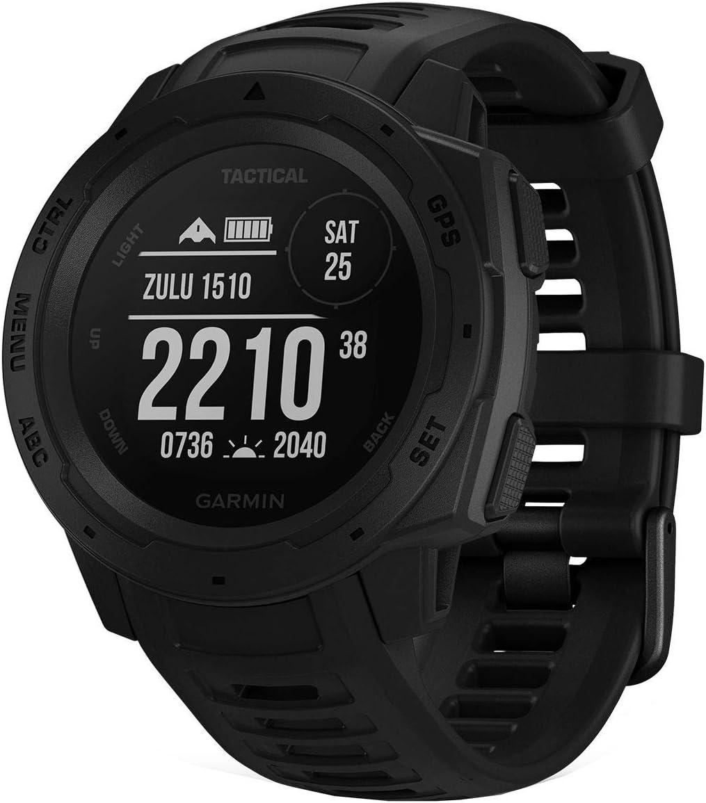 Instinct - wasserdichte GPS-Smartwatch mit Sport-/Fitnessfunktionen. Herzfrequenzmessung am Handgelenk, Fitness Tracker und Smartphone Benachrichtigungen. Viele Modelle zur Auswahl