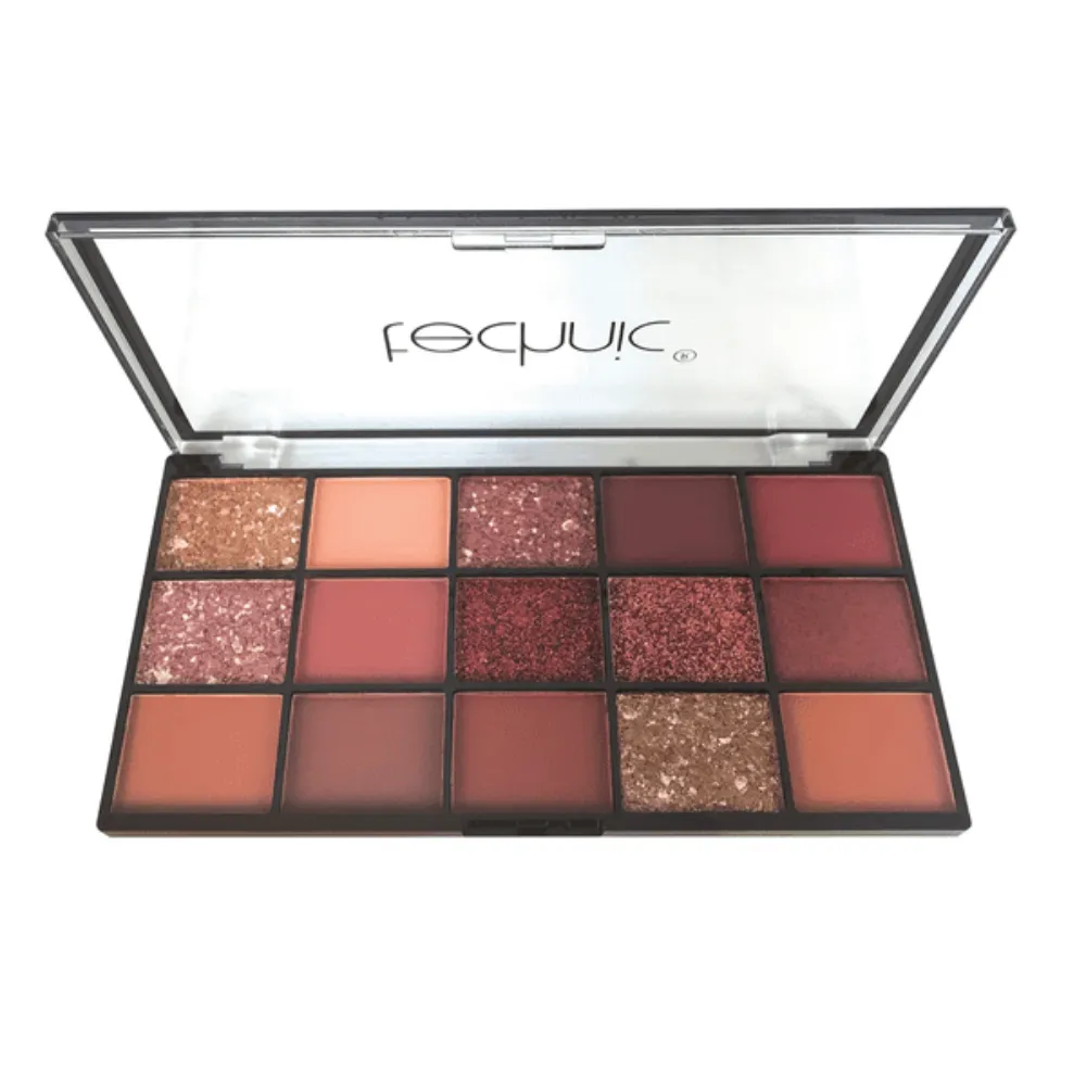 Technic Pressed Pigment Palette Invite Only a?? 15 Warm & Neutral Shades