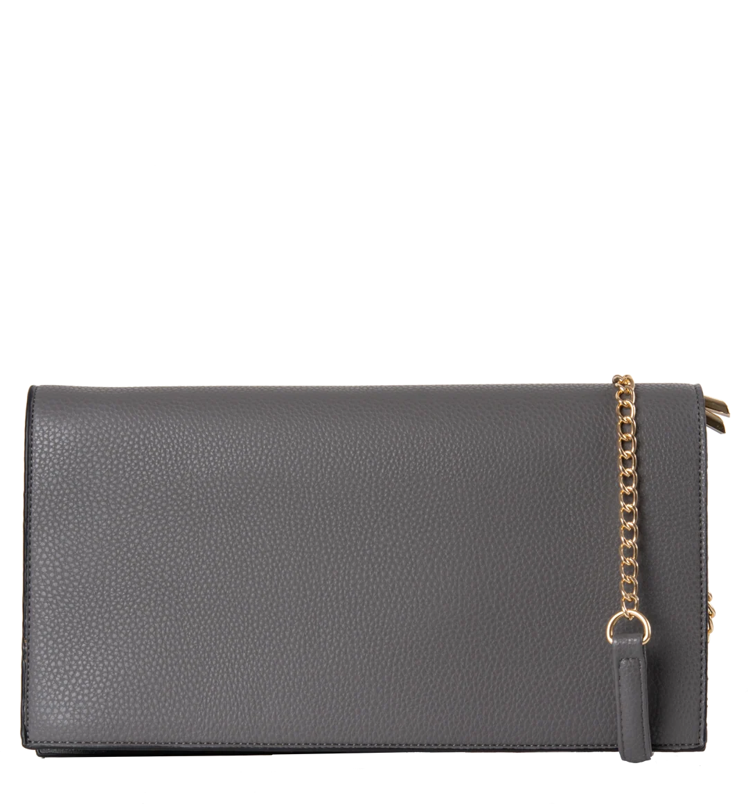 Grey Shoulder Bag