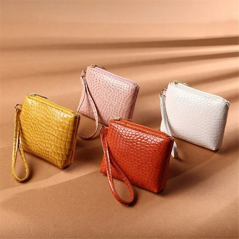 Diva Pouch | Chique en compacte munttas met krokodillenpatroon!