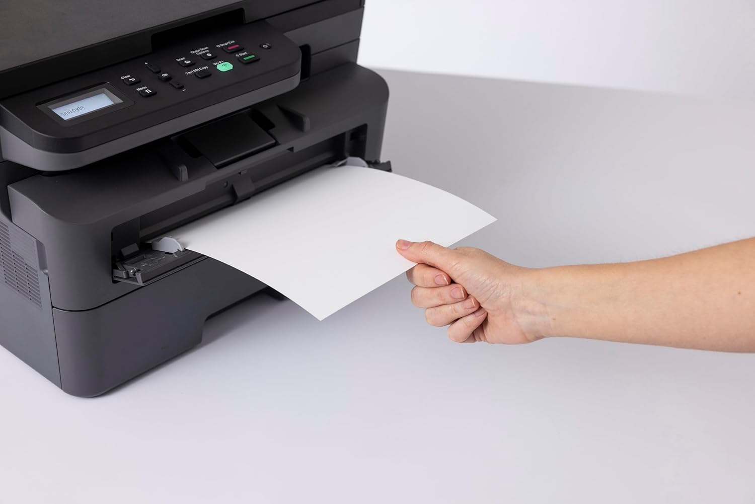 Brother DCP-L2627DWE 3-in-1 Monochrom-Laser-Multifunktionsdrucker 32 ppm Automatischer Duplexdruck 2-zeiliges LCD-Bedienfeld WLAN